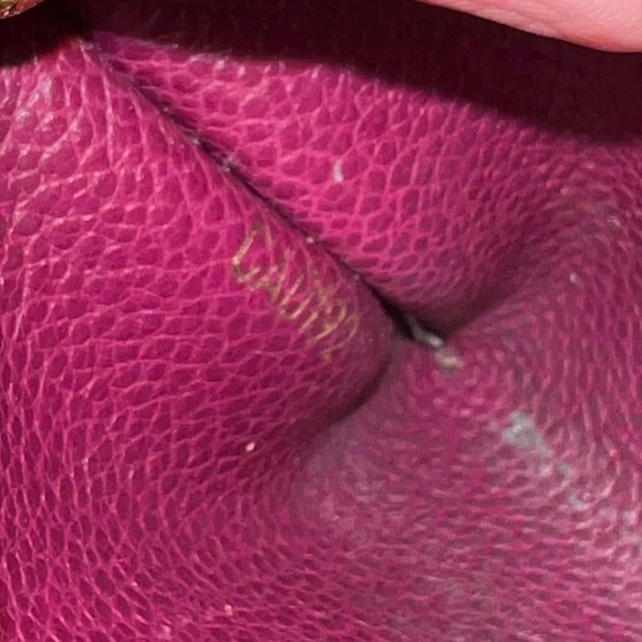 Louis Vuitton Burgundy Wallet - Picture 9 of 16